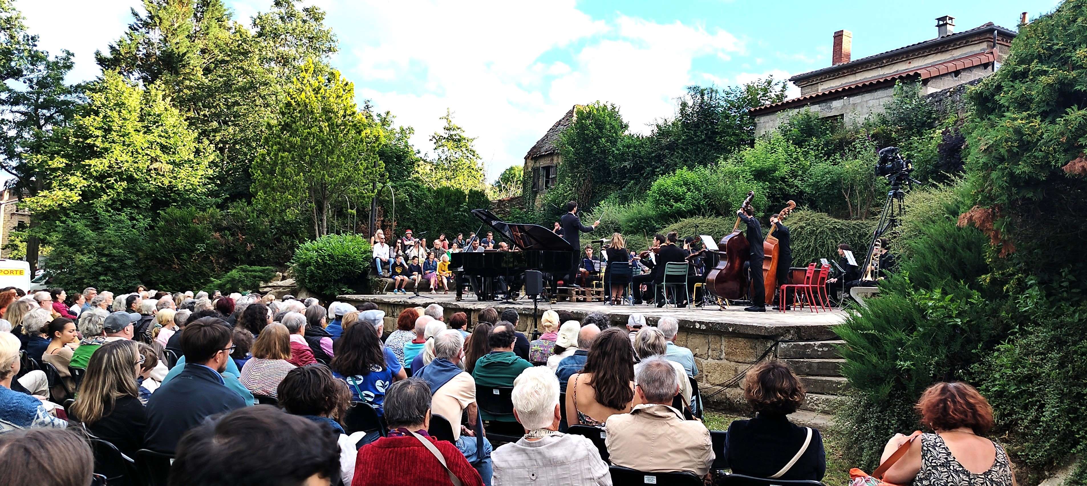 Musiciens sur scène
